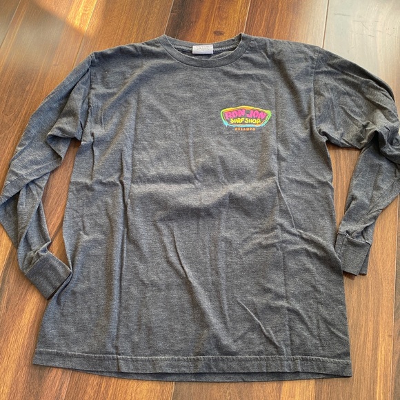 4/$20 Ron Jon Surf Shop Orlando Florida Graffiti Long Sleeve T-Shirt Gray Small - Picture 3 of 8